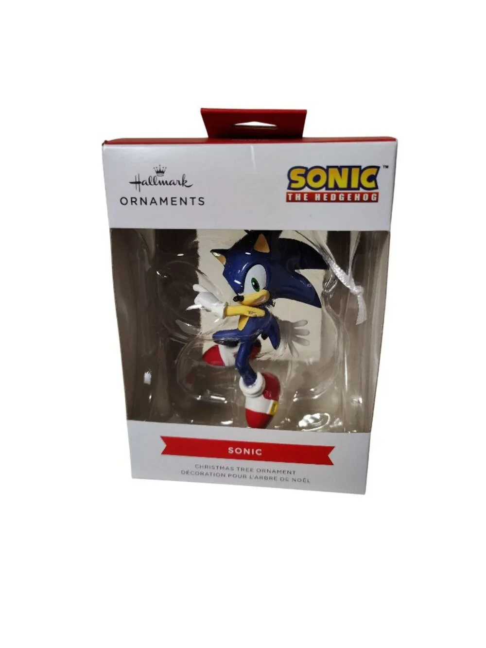 Hallmark Sonic The Hedgehog Christmas Tree Ornament In Original Box